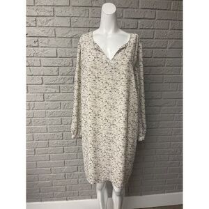 Lila Rose Women V Neckline Long Sleeve Casual Dress Size 14